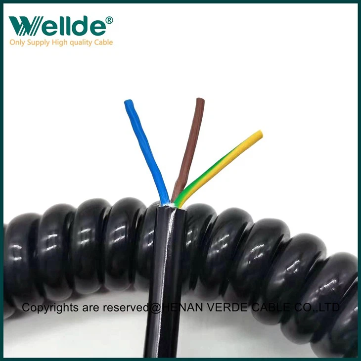Kabel Spiral 3 inti 1.5mm