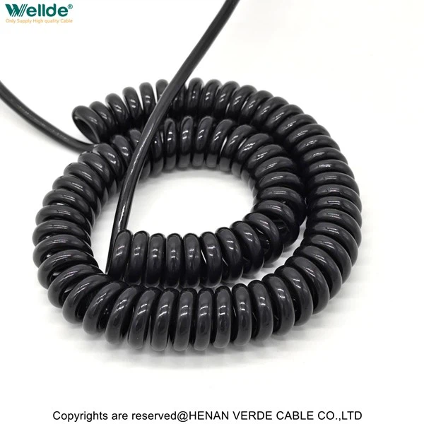 4×0.5mm² Spiral Cable high quality