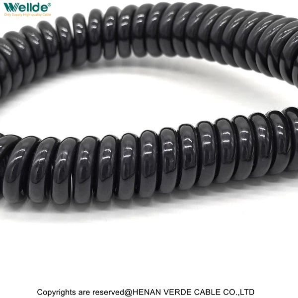 4×0.5mm² Spiral Cable manufacturers