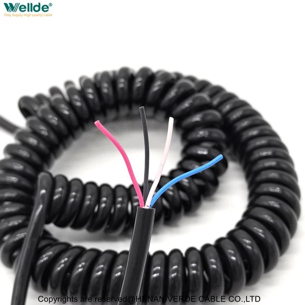 4×0.5mm² Spiral Cable best