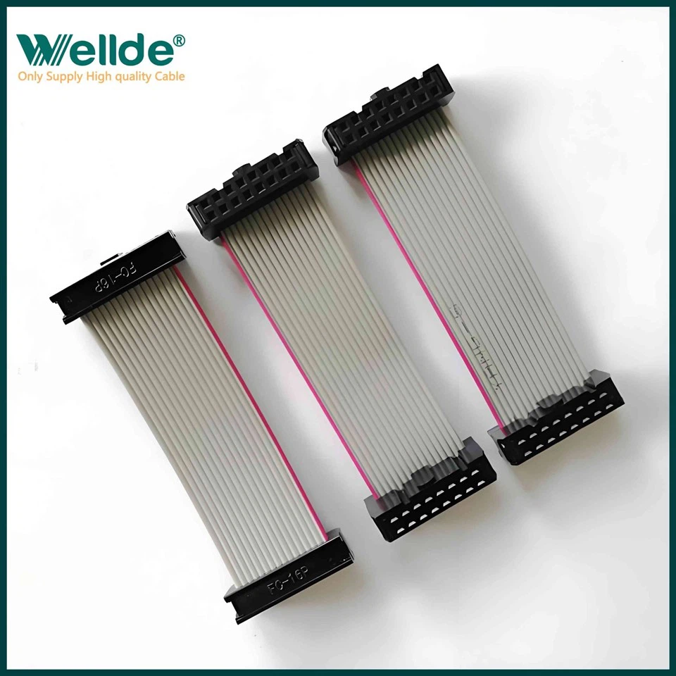 AWG24 AWG26 Tinned Copper Flat Cable