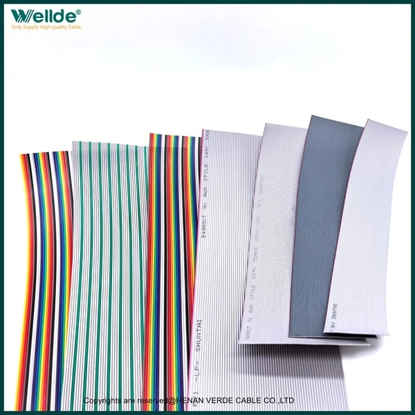 Flat Ribbon Cable PVC Insulation factory